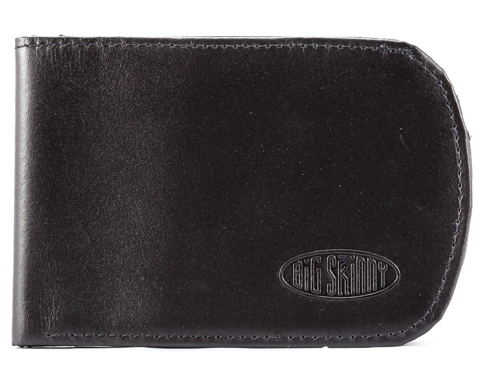 Big Skinny Thin Leather Hybrid RFID Blocking Curve Front Pocket Wallet - image 2 of 4