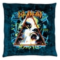 thumbnail image 2 of Trevco DLEP112-PLO3-20x20 20 x 20 in. Def Leppard & Hysteria Cover Throw Pillow, White, 2 of 2