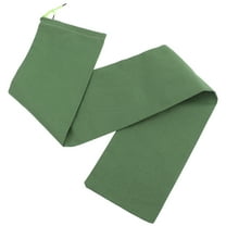 Milisten Water Bag Sandbag Anti Flood Green Canvas 1Pcs 47.2X7.5X0.04In