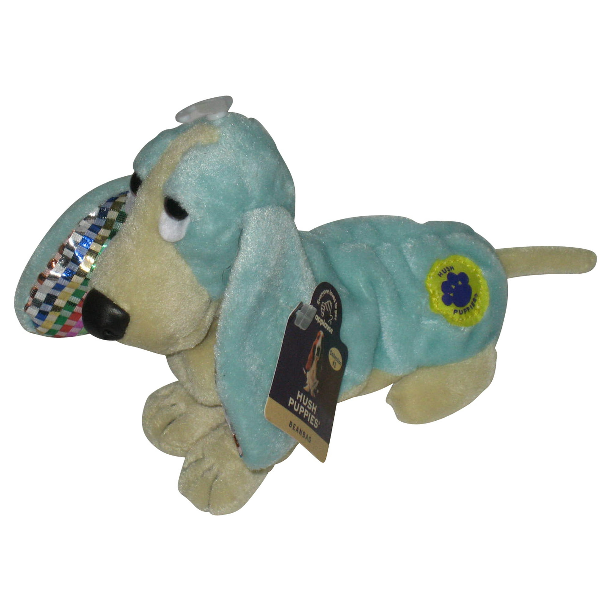 Hush Puppies Applause Cascade Blue Hound Dog Bean Bag Plush 3