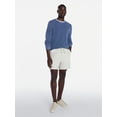thumbnail image 2 of George Men's and Big Men's Slub Pull On Shorts, 6" Inseam, Sizes S-3XL, 2 of 5