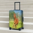 thumbnail image 6 of Haiem horse running freely Pattern Luggage Cover Printed Suitcase Covers for Luggage Elastic Washable Suitcase Protector Fits 18-32 Inch Luggage-Large, 6 of 7