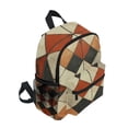 thumbnail image 2 of FORMRS Kids School Backpack with Front Zippered Pocket 12" Student Travel Daypack, Checkered Pattern, 2 of 6
