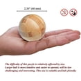 thumbnail image 3 of Wooden Puzzle Magic Ball Brain Teasers Toy Intelligence Game Sphere Puzzles for Adults/Kids, 3 of 4