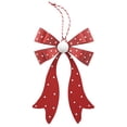 thumbnail image 2 of Christmas Ornaments, Metal Bow Christmas Ornament, Christmas Decor Indoor, Christmas Bow, for Xmas Tree, Home, Party, Holiday Christmas Decorations, 2 of 5
