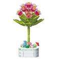 thumbnail image 4 of Treingi 2024 Nuevo ramo de flores en macetas Bloques de construcción para niña Ladrillos de plantas creativos 3D DIY para decoración del hogar Regalos románticos para el día de San Valentín, 4 of 5
