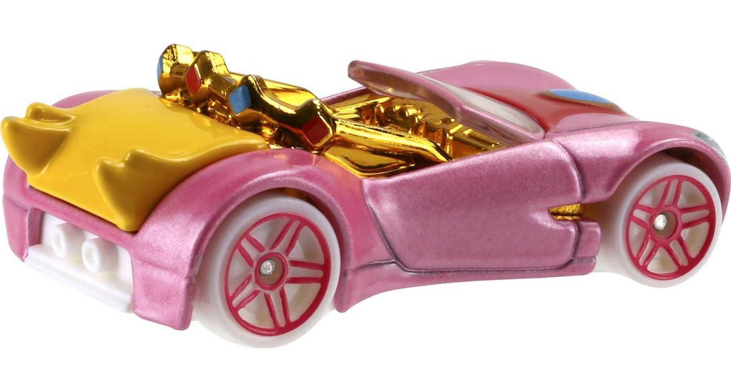 Véhicule Princess Peach Hot Wheels à l’échelle 1/64