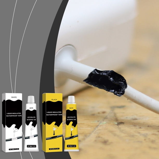 Fiudx Pegamento Aislante Impermeable, Reparador de Fugas Multifuncional, Solución Ecológica, Protección de Conexiones Eléctricas, Uso En Talleres Domésticos, 30 Ml, Fácil Aplicación