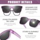 thumbnail image 5 of Gafas de Sol Polarizadas Peekaco UV400 Sobre Lentes para Hombre y Mujer, 5 of 7