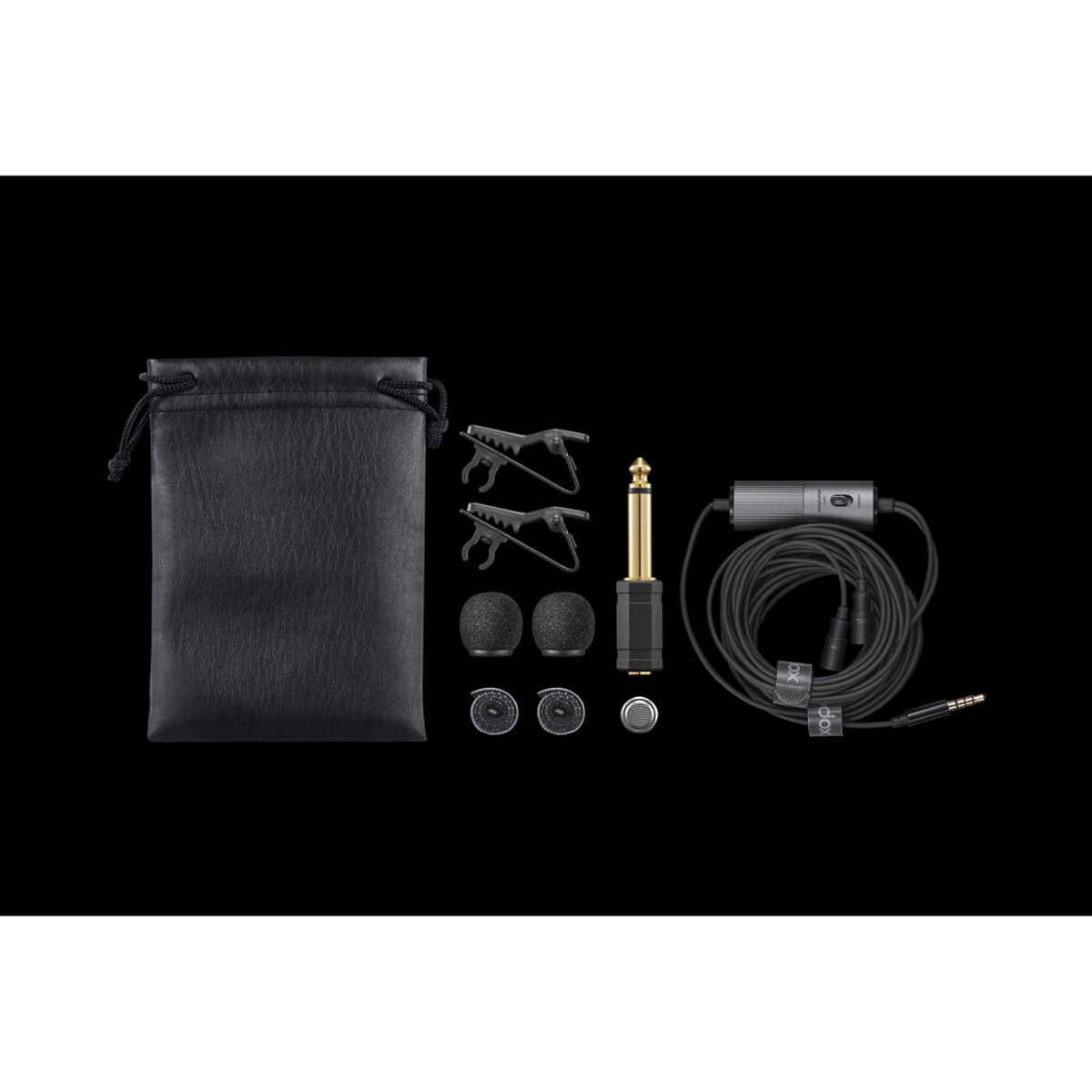 Godox LMD-40C Dual Omnidirectional Lavalier Microphone with Aux Lock