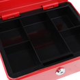 thumbnail image 4 of Caja organizadora de exhibición de de pendiente de joyería caja de almacenamiento ficina en casa con rojo Zulema Estuche para contenedores de piezas pequeñas, 4 of 8