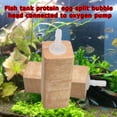thumbnail image 3 of Wood Stone Diffuser Marine Aquarium BUBBLES Fish Wood Y1K1, 3 of 9