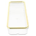 thumbnail image 2 of Bathroom Shelf Shower Wall Organizer Punch Free Storage Shelf Clear Display Shelf, 2 of 9