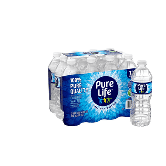 LIFEWTR, Premium Purified Water, 23.7 fl oz Bottle, Electrolytes