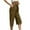 Khaki, variant on Zuesphe Womens Pants Trendy 2025 Women Capri Pants for Summer Womens Wide Leg Lounge Pants Tall Cargo Pants Women High Waisted Stretchy