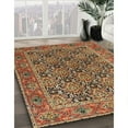 thumbnail image 2 of Ahgly Company Indoor Rectangle Traditional Saffron Red Persian Area Rugs, 8' x 12', 2 of 6