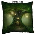 thumbnail image 2 of EREHome Fantasy Tree House In Forest Pillow Case Home Decor Cushion Cover 20x30 Inch, 2 of 2