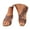 1Brown, variant on Platform Wedge Sandals for Women Comfortable Cork Slides Slip on Summer Dress Shoes