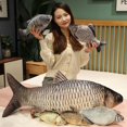 thumbnail image 5 of Simulation Funny Fish Plush Toys Giant Stuffed Soft Animal Carp Plush Pillow Creative Sleep Cushion for Kids Girls Xmas Gift, 5 of 5