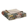 Mainstays Grey Floral Full/Queen Quilt