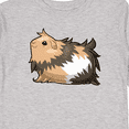 thumbnail image 4 of Inktastic Cute Long Haired Guinea Pig Boys or Girls Long Sleeve Toddler T-Shirt, 4 of 5
