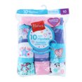 thumbnail image 2 of Hanes Filles Coton Hipsters 10-Pack, 16, Assortis 1, 2 of 6