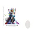thumbnail image 2 of Figura Celestial Femenina con Alas, Acrílico Plano 2D, para Decoración Del Hogar, Dormitorio y Escritorio., 2 of 7