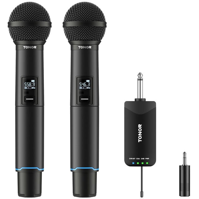 Micrófono inalámbrico TONOR TW720 recargable Bluetooth UHF