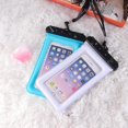 thumbnail image 2 of Mobile Waterproof Bag Floating Airbag Inflatable Mobile Phone Waterproof Bag Touch Screen Transparent Mobile Phone Bag Cover (White), 2 of 3