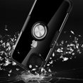 thumbnail image 6 of Designed for iPhone 11 Pro Max Case 6.5 inch, Carbon Fiber Design Clear Crystal Anti-Scratch Case with 360 Degree Rotation Ring Kickstand(Work with Magnetic Car Mount) for iPhone 11 Pro Max,Black, 6 of 7