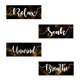 thumbnail image 2 of 4x Decoración de pared de baño de granja Letrero Colgador Remojar Respirar Placa de pared de madera para baño Vestidor Lavandería Decoración, 2 of 9