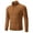 Gold, variant on Clearance Sale! Quarter Zip Sweater for Men Slim Fit Cable Knitted Pullovers Graphic Sweaters Long Sleeve Turtleneck Polo Pullover Sweater(Gold,XXXL)