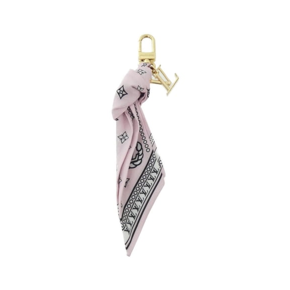 Pre-Owned Louis Vuitton Handbag Charm LV Bandana M02614 Key Ring