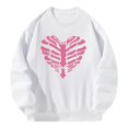 thumbnail image 1 of Sudadera con cuello redondo para hombre y mujer, cuello redondo, para vacaciones de otoño, uso diario Blanco Yuyangstore Sudaderas con cuello redondo, 1 of 8