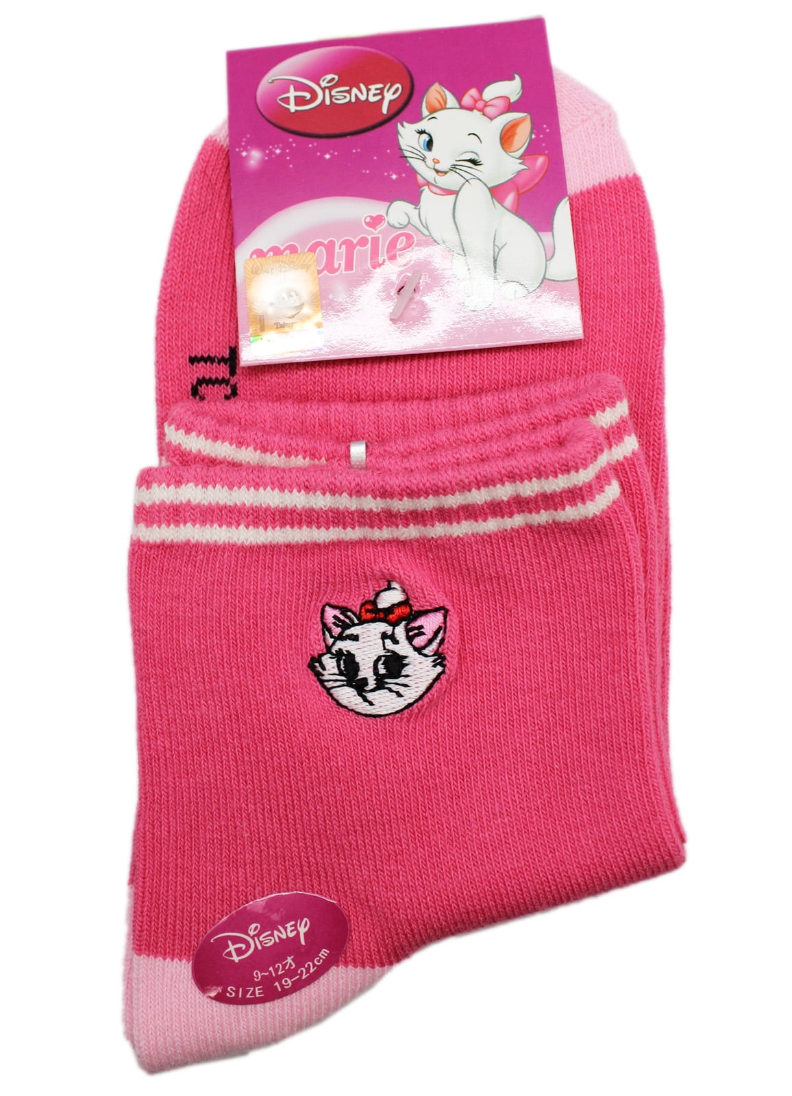 Disney's The Aristocats Marie Cat Dark Pink Socks (Size 912, 1 Pair