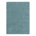 thumbnail image 5 of Unique Loom Solid Shag Collection Area Rug (7' 10" x 11' Rectangle Light Slate Blue), 5 of 7