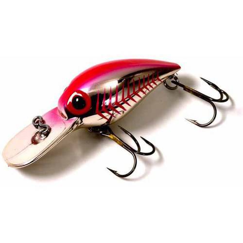 Brad's Wee Wigglers Crank Bait, UV Copper/Red Herringbone