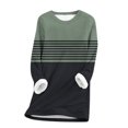 thumbnail image 4 of Bovemsi Womens Sweatshirts Fashion Casual Warm Sweatshirt Long Sleeve Soft Printed Shirt Ladies Winter Tops Fall Fashion Outfits 2025 Clothes, 4 of 5
