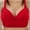 Red, variant on Tnhcpk Push Up Bras for Women Large Size Non-Steel Ring Gathered Comfortable and Breathable Underwear (Plus The Extension of The Buckle) Womens Bras Breathable Underwear for Women, Red, 50