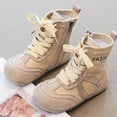 thumbnail image 7 of gcong Girls Ankle Boots Lightweight Non-slip desert Boots Military shoes Kid's hiking shoes, 7 of 7