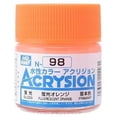 thumbnail image 1 of Acrysion Color - Fluorescent Orange (Gloss/Primary) (N98) 10ml Gloss Acrylic Paint, 1 of 1