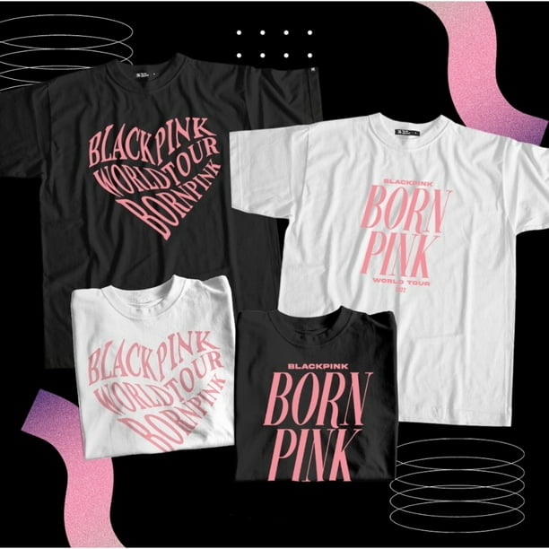 Camisetas de blackpink hotsell