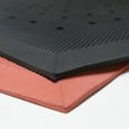 thumbnail image 6 of Rubber-Cal "Soft Cloud Drainage" Anti-Fatigue Matting - 3/4" thick x 3ft x 5ft - Black Mats with Holes, 6 of 11