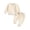 Beige, variant on Edvintorg Outfits for Girls Crewneck Long Sleeve Athletic Pullover Top and Sweatpant with Pocket Girls 2 Piece Sets Size 0-4