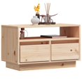 thumbnail image 2 of vidaXL Meuble TV 60x35x37 cm Pin Massif, 2 of 5