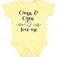 thumbnail image 3 of Inktastic Oma and Opa Love Me- Heart Grandchild Boys or Girls Baby Bodysuit, 3 of 5