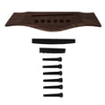 thumbnail image 4 of Weiweiguan 1 Set Folk Guitar Bridge Saddle and Nut Bridge Pin Kit Guitar Repair Tools, 4 of 6