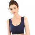 thumbnail image 3 of MesaSe Women‘s Seamless Wireless Invisible Bra Comfy Sleep Bras Thin Soft Daily Bras for Yoga Sport, 3 of 4