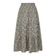 thumbnail image 5 of Faldas de cintura elástica con volantes fruncidos informales con estampado de moda para mujer Wmkox8yi  FGJ2095, 5 of 9