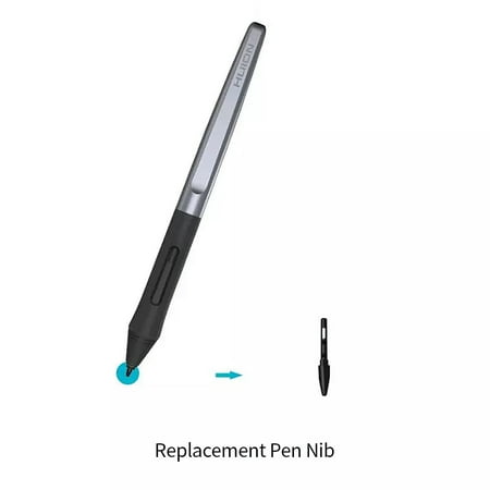 huion pn04 10pcs replacement pen nibs graphics tablet pen nibs wear resistant pen nib for huion pw100 pw201